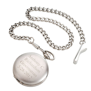 Engraved Pocket Watch