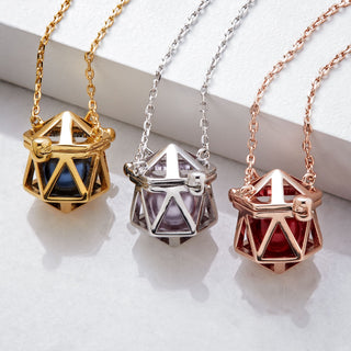 Caged Interchangeable Pearl Necklace