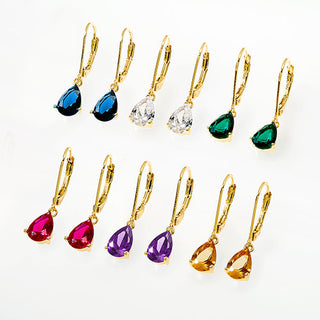 Everyday Teardrop Treasures Earring 6 pair Set
