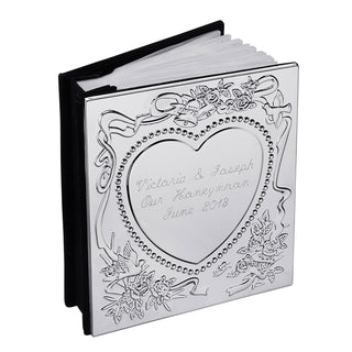 Engraved Sweetheart Photo Album