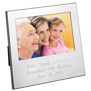 Engraved Silhouette Photo Frame