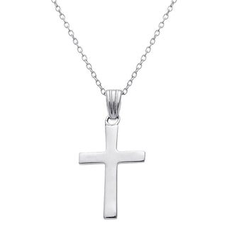 Sterling Silver Kid's Cross Pendant