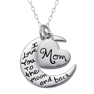 Mother's Sterling Silver Sentiment Pendant