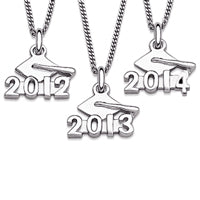Sterling Silver Graduation Necklace