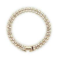 Crystal Classic Double Tennis Bracelet