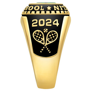 Men's 18K Gold over Sterling Traditional Class Ring