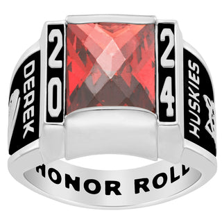 Men's CELEBRIUM Traditional Deco Class Ring