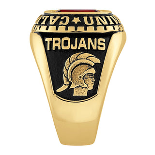 Men's Yellow CELEBRIUM Large Traditional Class Ring
