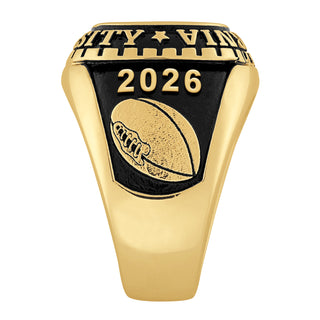 Men's Yellow CELEBRIUM Large Traditional Class Ring