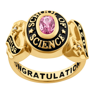 Women's Yellow CELEBRIUM Sweetheart Class Ring