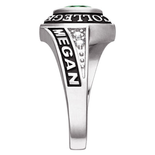 Women's CELEBRIUM Marquise Birthstone and CZ Class Ring