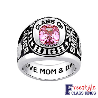 Men's CELEBRIUM Double Row Traditional Class Ring