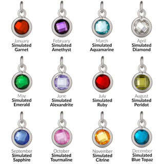 Sterling Silver Double Heart Slider Necklace
