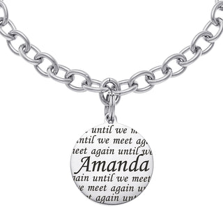 Everscribe Memorial Engraved Name Bracelet
