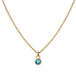 Dainty Birthstone Necklace