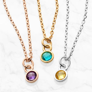 Dainty Birthstone Necklace