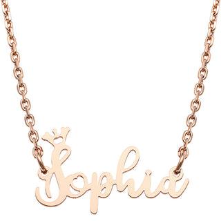 Wear Your Crown Name Necklace