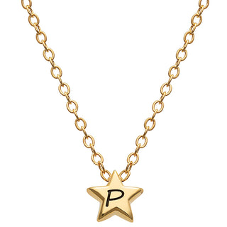 Mini Star Initial Necklaces