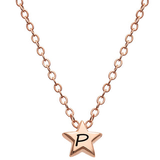 Mini Star Initial Necklaces