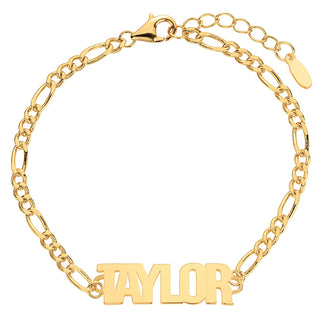 Bold Urban Name Bracelet