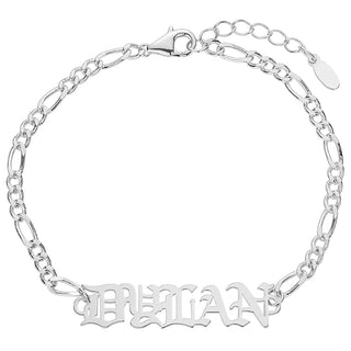 Old English Name Bracelet