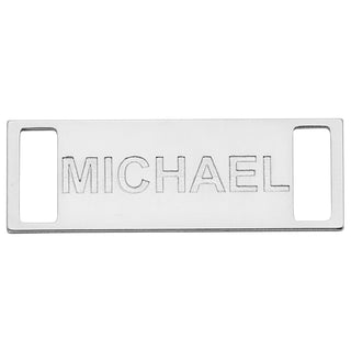 Shoelace Buckle Engraved Name