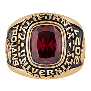 Men's Gold Large Traditional Class Ring