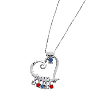 Heart of the USA Pendant Necklace