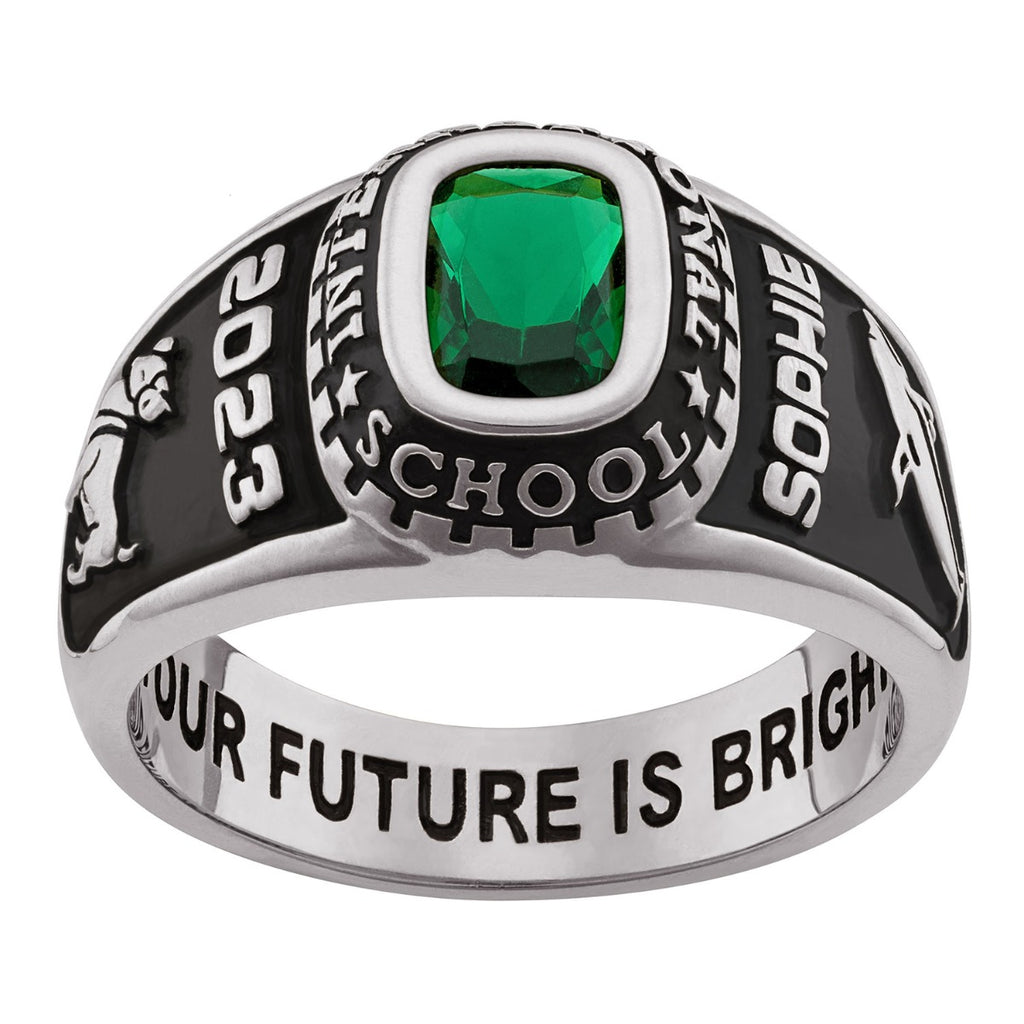 Ladies CELEBRIUM Traditional Class Ring – Limoges Jewelry