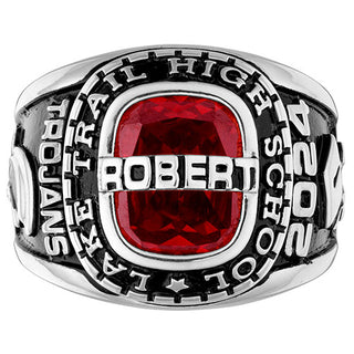 Men's CELEBRIUM Personalized-Top Traditional Class Ring