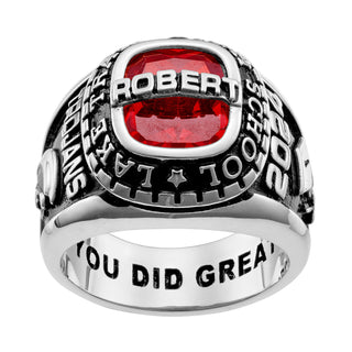 Men's CELEBRIUM Personalized-Top Traditional Class Ring