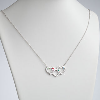 Personalized Hearts Necklace
