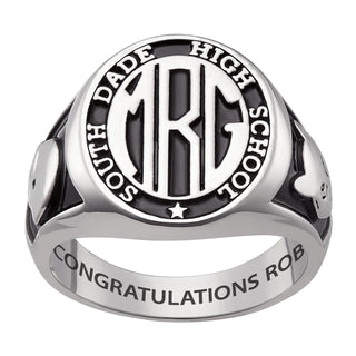 Men's CELEBRIUM Signet Oval Class Ring