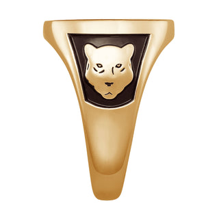 Men's Yellow CELEBRIUM Signet Oval Class Ring