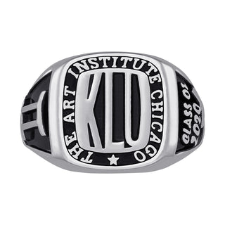 Ladies CELEBRIUM Rectangle Signet Class Ring