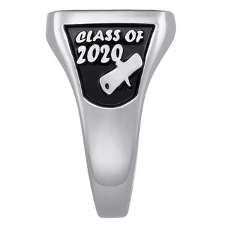 Ladies CELEBRIUM Rectangle Signet Class Ring