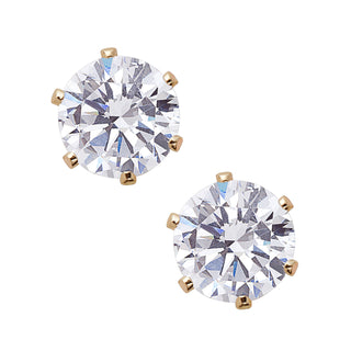 Cubic Zirconia  3 Pierced Earring Wardrobe Set