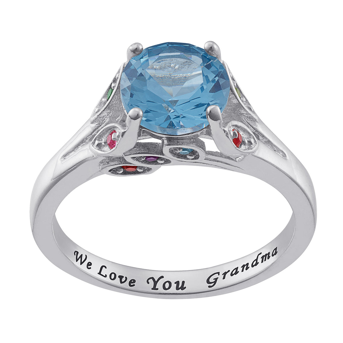 Family Birthstone Rings, Custom Birthstone and Engraved Rings – Limoges ...