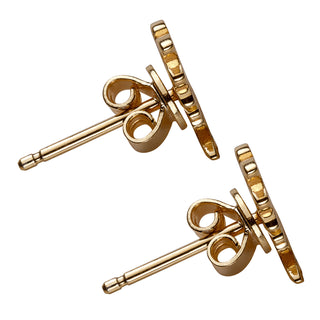 14K Gold over Sterling  Name Earrings