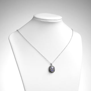 Women's CELEBRIUM Top Bridge Cushion Cut Birthstone Graduation Pendant