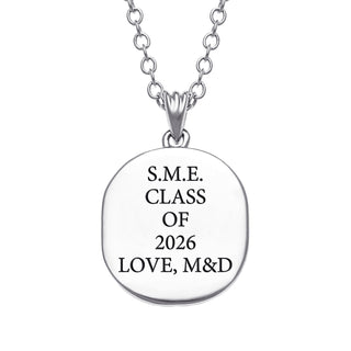 Women's CELEBRIUM Cushion Cut Birthstone Graduation Pendant