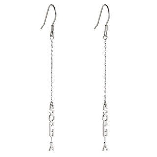 Sterling Silver Personalized Name Dangle Earring