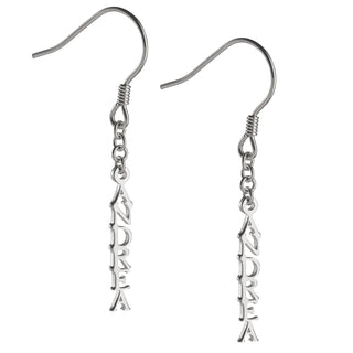 Sterling Silver Personalized Name Dangle Earring