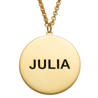 14K Gold Plated Constellation Name Necklace with Zodiac Sign