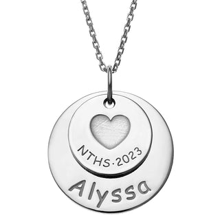 personalized charm necklace