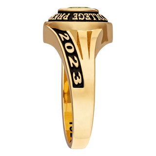 Ladies' 14K Gold Plated Celebrium Marquise Tailored Class Ring