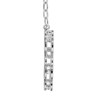 Personalized Double Nameplate Beaded Necklace