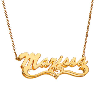 Personalized Double Nameplate Necklace