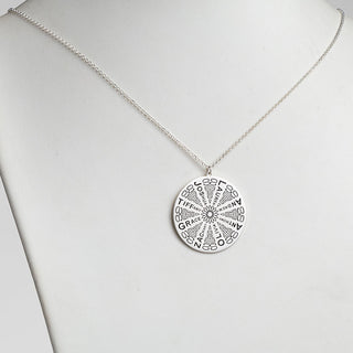 Personalized Mandala Name Necklace