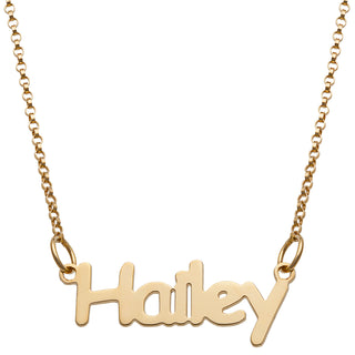 10K Yellow Gold Kid's Name Necklace